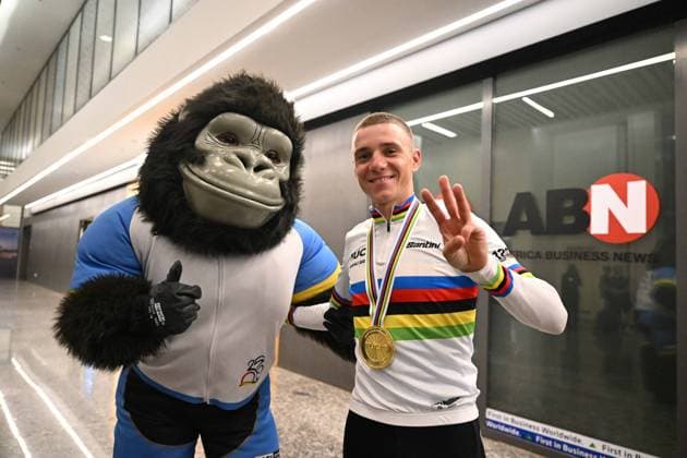 21-09-2025 World Championships Elite Cronometro; 2025, Soudal - Quick Step; Evenepoel, Remco; Kigali; 