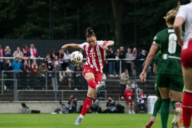 Marina Hegering (33 1. FC Köln) during the Google Pixel Frauen-Bundesliga between 1. FC Köln v. VfL Wolfsburg and VfL Wolfsburg at Franz-Kremer-Stadion in Cologne, Germany. Copyright: xQianruxZhang SPPx Sportspressphoto_SPR30017