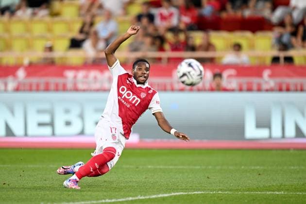 AS Monaco v FC Metz - Ligue 1 McDonald s 2025 2026 17 Stanis IDUMBO (asm) during the Ligue 1 McDonald s match between Monaco and Metz at Stade Louis II on September 21, 2025 in Monaco, Monaco. Monaco Monaco  Copyright: xFEPx 776348132