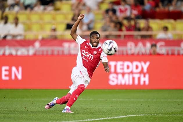 AS Monaco v FC Metz - Ligue 1 McDonald s 2025 2026 17 Stanis IDUMBO (asm) during the Ligue 1 McDonald s match between Monaco and Metz at Stade Louis II on September 21, 2025 in Monaco, Monaco. Monaco Monaco  Copyright: xFEPx 776348132