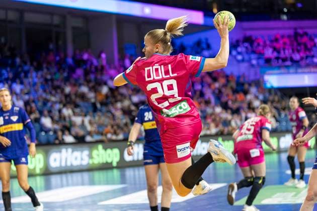 Länderspiel DHB - Deutschland gegen Niederlande, 21.09.2025 Länderspiel DHB - Deutschland gegen Niederlande am 21.09.2025 in Krefeld. 29 KAPITÄNIN ANTJE DÖLL (GER) - Copyright: xBEAUTIFULxSPORTS KennyxBeelex