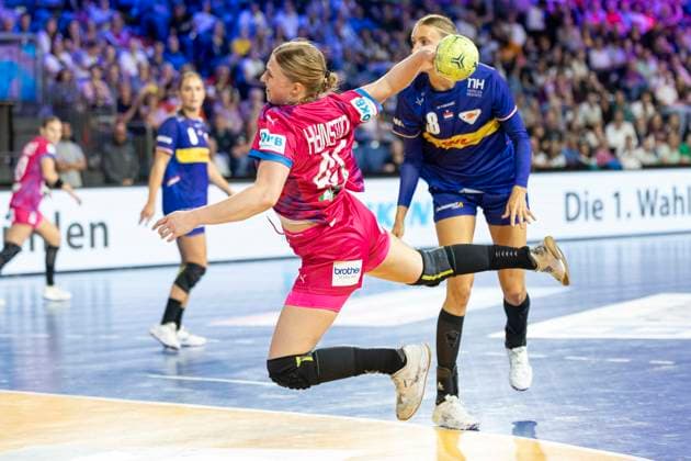 Länderspiel DHB - Deutschland gegen Niederlande, 21.09.2025 Länderspiel DHB - Deutschland gegen Niederlande am 21.09.2025 in Krefeld. - Copyright: xBEAUTIFULxSPORTS KennyxBeelex
