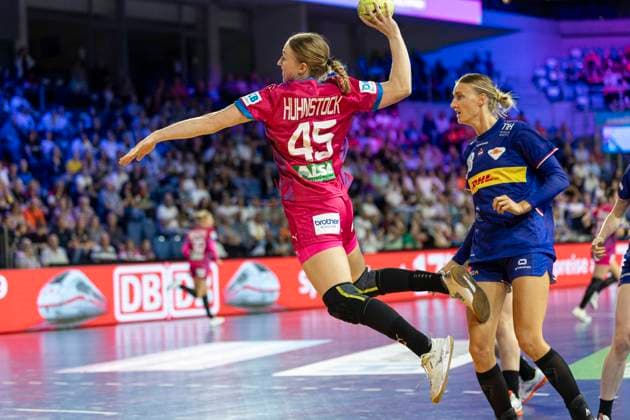 Länderspiel DHB - Deutschland gegen Niederlande, 21.09.2025 Länderspiel DHB - Deutschland gegen Niederlande am 21.09.2025 in Krefeld. - Copyright: xBEAUTIFULxSPORTS KennyxBeelex