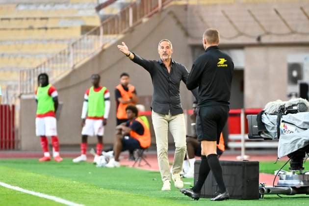 FOOTBALL : MONACO vs METZ - ligue 1 - 21 9 25 Monaco™s coach Adi Hütter during the French L1 2025-2026 season football match between AS Monaco and FC Metz at Louis II stadium of Monaco, south France, on September 21, 2025. MONACOMonaco  Copyright: xfredxDIDES psnewzx