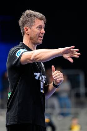 Krefeld: Handball Frauen Laenderspiel - Deutschland - Niederlande Trainer Markus Gaugisch (Deutschland) Krefeld Yayla Arena Deutschland