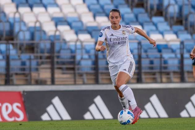 September 21, 2025, Madrid, Madrid, Spain: SARA ILONKA DABRITZ of Real Madrid Femenino CF during the match belonging to La Liga F Ã¢â‚¬oe REAL MADRID FEM - DEPORTIVO ABANCA Ã¢â‚¬Â held on September 21, 2025, at the Ciudad Deportiva Real Madrid Valdebebas, Madrid, Spain. Madrid Spain - ZUMAc312 20250921_zsp_c312_103 Copyright: xOscarxManuelxSanchezx