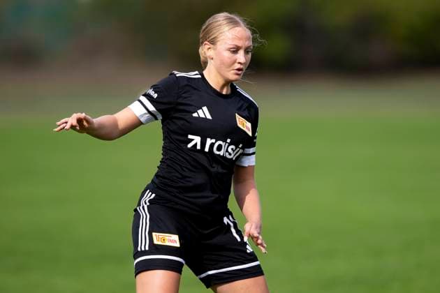 Regionalliga Nordost Frauen: 1. FFV Erfurt vs. 1. FC Union Berlin II; 21.09.2025 Elisabeth Steiner ( 11; 1. FC Union Berlin II) Regionalliga Nordost Frauen: 1. FFV Erfurt vs. 1. FC Union Berlin II; Sportforum Johannesplatz Erfurt; 21.09.2025 Copyright: xBEAUTIFULxSPORTS Duehringx