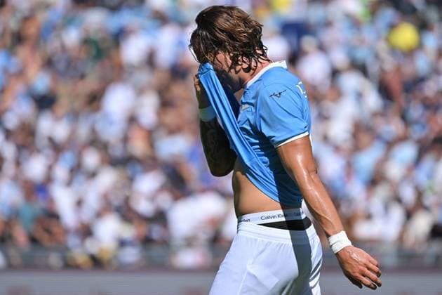CALCIO - Serie A - SS Lazio vs AS Roma Luca Pellegrini of SS Lazio during the serie A Enilive match between SS Lazio v Roma at olimpico stadium in Rome September 21st, 2025 Mattia Vian Rome Italy  Copyright: xIPAxSport ABACAx