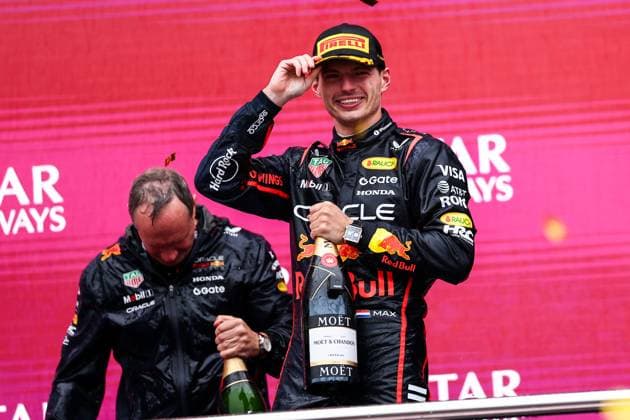 1 Max Verstappen (NLD, Oracle Red Bull Racing), F1 Grand Prix of Azerbaijan at Baku City Circuit on September 21, 2025 in Baku, Azerbaijan. (Photo by HOCH ZWEI) Baku Azerbaijan