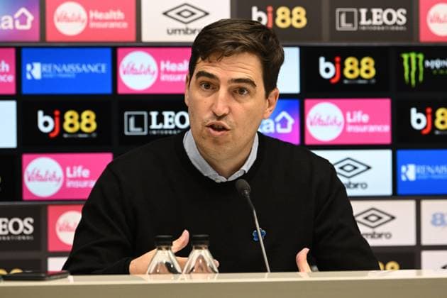 Bournemouth v Newcastle United Premier League 21 09 2025. AFC Bournemouth manager Andoni Iraola during the post match press conference, PK, Pressekonferenz after the Premier League match between Bournemouth and Newcastle United at the Vitality Stadium, Bournemouth, England on 21 September 2025. Bournemouth Vitality Stadium Dorset England Editorial use only DataCo restrictions apply See www.football-dataco.com , Copyright: xGrahamxHuntx PSI-22881-0453