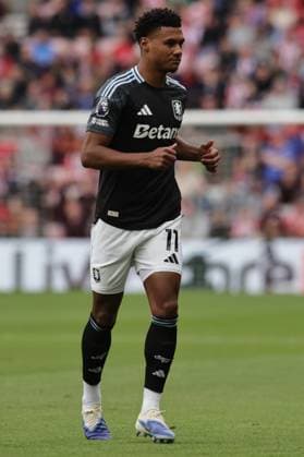 Sunderland v Aston Villa - Premier League Ollie Watkins of Aston Villa plays during the Premier League match between Sunderland and Aston Villa at the Stadium of Light in Sunderland, England, on September 20, 2025. Sunderland Tyne and Wear United Kingdom  Copyright: xMIxNewsx originalFilename:fletcher-sunderla250921_np9A5.jpg