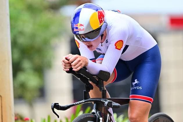Bäckstedt Zoe Einzelzeitfahren Frauen U23 ITT Straßen-WM 2025 Ruanda Bäckstedt Zoe Einzelzeitfahren Frauen U23 Straßen-Weltmeisterschaft im Radsport 2025 Road World Championships 2025 UCI Cycling WM 40,6 km Kigali, Ruanda, World Championships WE - ITT (WC). 21.09.2025