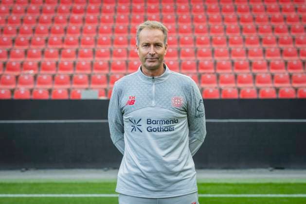 Trainer Kasper Hjulmand Bayer Leverkusen; 1.BL Porträttermin 2025 2026