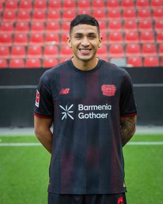 Ezequiel Fernandez (Bayer Leverkusen) Bayer Leverkusen; 1.BL Porträttermin 2025 2026