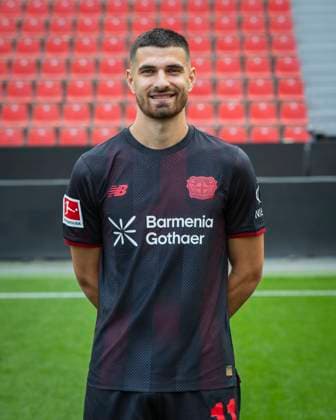 Martin Terrier (Bayer Leverkusen) Bayer Leverkusen; 1.BL Porträttermin 2025 2026