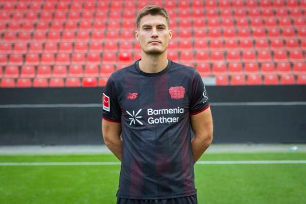 Patrik Schick (Bayer Leverkusen) Bayer Leverkusen; 1.BL Porträttermin 2025 2026