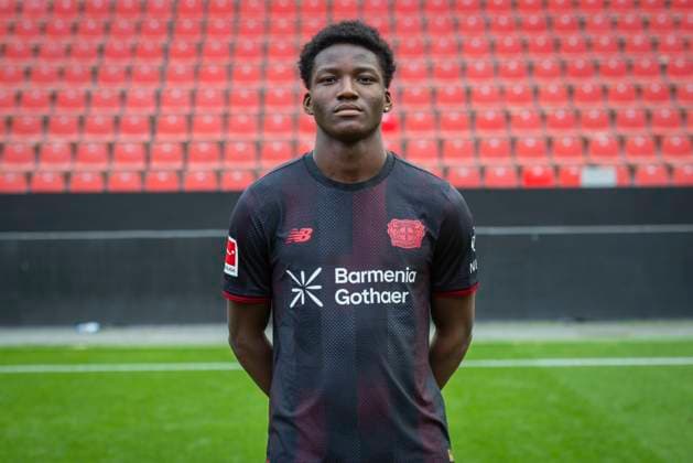 Axel Tape (Bayer Leverkusen) Bayer Leverkusen; 1.BL Porträttermin 2025 2026