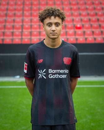 Eliesse Ben Seghir (Bayer Leverkusen) Bayer Leverkusen; 1.BL Porträttermin 2025 2026