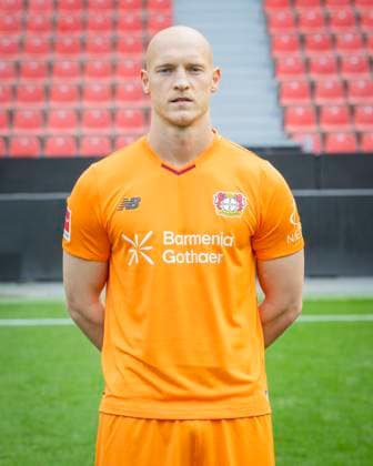 Niklas Lomb (Bayer Leverkusen) Bayer Leverkusen; 1.BL Porträttermin 2025 2026
