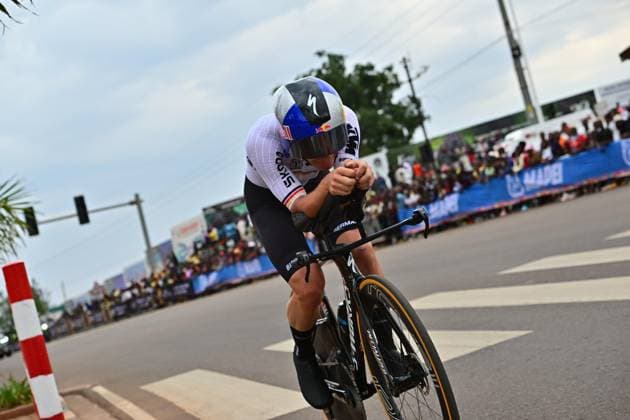 FIETZKE Paul Einzelzeitfahren Männer U23 ITT Straßen-WM 2025 Ruanda FIETZKE Paul Einzelzeitfahren Männer U23 Straßen-Weltmeisterschaft im Radsport 2025 Road World Championships 2025 UCI Cycling WM 31,2 km Kigali, Ruanda, World Championships WE - ITT (WC). 22.09.2025