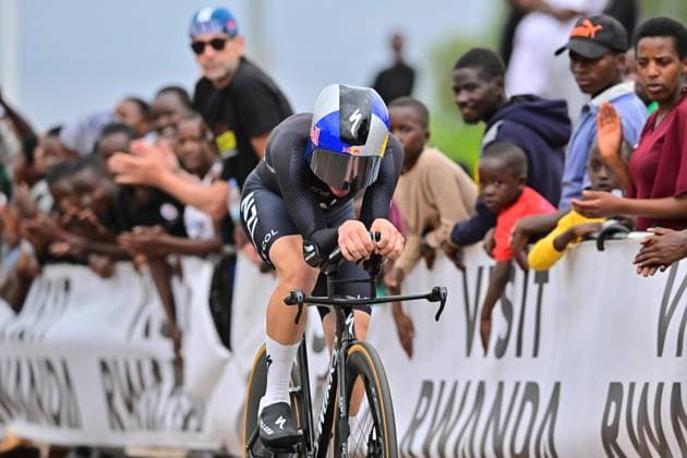 PRINGLE Nate Einzelzeitfahren Männer U23 ITT Straßen-WM 2025 Ruanda PRINGLE Nate Einzelzeitfahren Männer U23 Straßen-Weltmeisterschaft im Radsport 2025 Road World Championships 2025 UCI Cycling WM 31,2 km Kigali, Ruanda, World Championships WE - ITT (WC). 22.09.2025