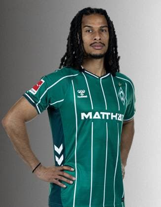 offizieller Portraittermin SV Werder Bremen 2025 2026 Isaac Schmitt (Werder Bremen 23); 1.BL Porträttermin 2025 2026,
