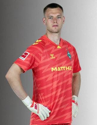 offizieller Portraittermin SV Werder Bremen 2025 2026 Karl Hein (Werder Bremen 13); 1.BL Porträttermin 2025 2026,