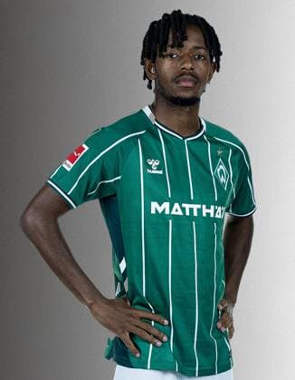 offizieller Portraittermin SV Werder Bremen 2025 2026 Samuel Mbangula (Neuzugang Werder Bremen 07) 1.BL Porträttermin 2025 2026,
