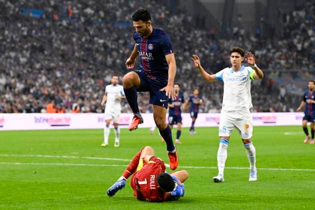 FOOTBALL : Olympique de Marseille VS Paris Saint Germain - Ligue 1 McDonald s - 22 09 2025 Goncalo Ramos (PSG) - Ligue 1 Mcdonald s match between Olympique de Marseille and Paris Saint Germain on September 22, 2025 at the Orange Velodrome Stadium in Marseille. MarseilleFrance  Copyright: xWilliamxCannarellax