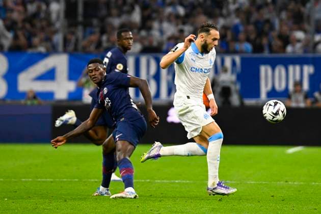 FOOTBALL : Olympique de Marseille VS Paris Saint Germain - Ligue 1 McDonald s - 22 09 2025 Amine Gouiri (OM) - Ligue 1 Mcdonald s match between Olympique de Marseille and Paris Saint Germain on September 22, 2025 at the Orange Velodrome Stadium in Marseille. MarseilleFrance  Copyright: xWilliamxCannarellax