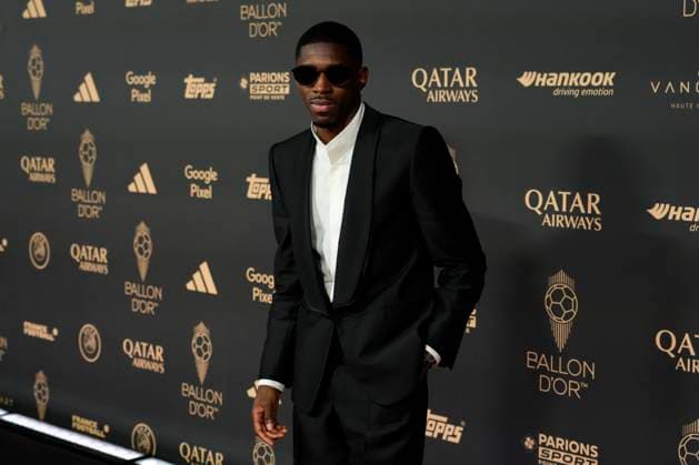 69th Ballon D Or Photocall At Theatre Du Chatelet In Paris PARIS, FRANCE - SEPTEMBER 22: Ousmane Dembele of France and Paris Saint-Germain attends the 69th Ballon D Or Photocall at Theatre Du Chatelet on September 22, 2025 in Paris, France. Paris France  Copyright: xJosexBretonx originalFilename:bretonhernandez-69thball250922_npRIm.jpg