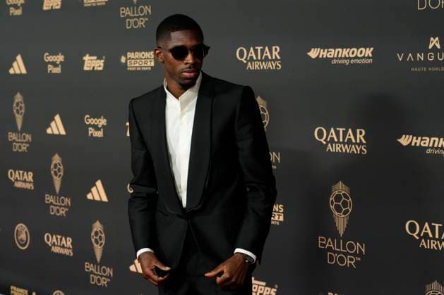 69th Ballon D Or Photocall At Theatre Du Chatelet In Paris PARIS, FRANCE - SEPTEMBER 22: Ousmane Dembele of France and Paris Saint-Germain attends the 69th Ballon D Or Photocall at Theatre Du Chatelet on September 22, 2025 in Paris, France. Paris France  Copyright: xJosexBretonx originalFilename:bretonhernandez-69thball250922_npST5.jpg