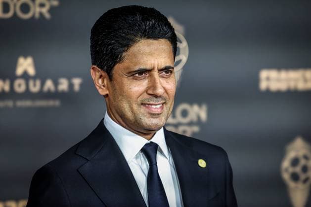 69eme cérémonie du Ballon d’Or PHOTOPQR LE PARISIEN LP Fred Dugit ; Paris ; 22 09 2025 ; Sports Paris (Ier), le 22 09 2025 Tapis rouge de la 69eme cérémonie du Ballon d’Or au théâtre du Châtelet. Nasser al-Khelaïfi LP Fred Dugit Paris; 09 22 2025; 69th Ballon d’Or ceremony at Chatellet