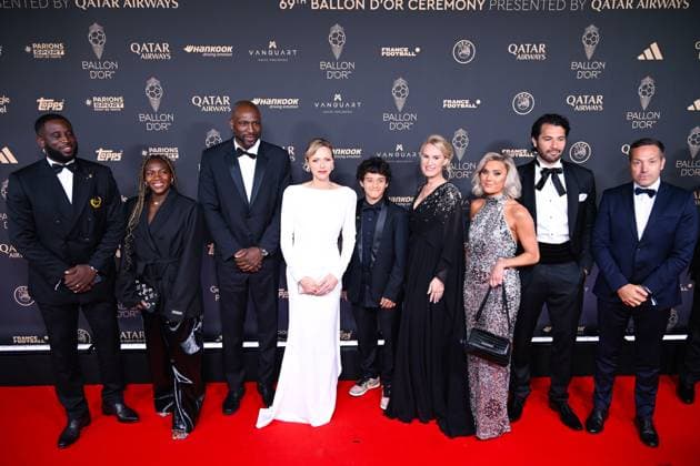 FOOTBALL : Ballon d Or 2025 - Paris - 22 09 2025 Princess Charlene of Monaco and guests attend the Ballon d Or Ceremony at Theatre du Chatelet on September 22, 2025 in Paris, France ( Photo by Federico Pestellini PSNewz ) ParisFrance  Copyright: xFedericoxPestellinix
