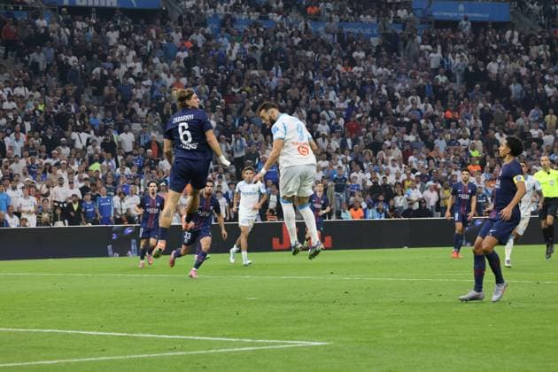 McDonald s Ligue 1 match between Olympique de Marseille and PSG at the Orange Velodrome, 22 September 2025. Le Classico with OM victory. - 22 09 2025 - France Bouches-du-Rhone Marseille -  SylvainxRostaingx xLexPictorium LePictorium_0315289