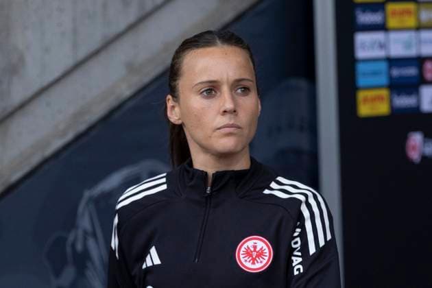 Google Pixel Frauen Bundesliga: Eintracht Frankfurt - RB Leipzig, 22.09.2025 Hayley Raso (Eintracht Frankfurt 7), Freisteller, Portrait Porträt, Eintracht Frankfurt - RB Leipzig, Frankfurt, Stadion am Brentanobad, 22.9.2025 Copyright: xBEAUTIFULxSPORTS Gawlikx