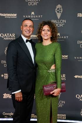 CÃ rÃ monie de remise du Ballon d Or 2025. Ballon d OR 2025 award ceremony held in Paris, TheÃ¢tre du Chatelet. - Ruud Gullit and Karin De Rooij 448933 2025-09-22 Paris France  Copyright: xLionelxGuericolasx xStarfacex STAR_448933_333