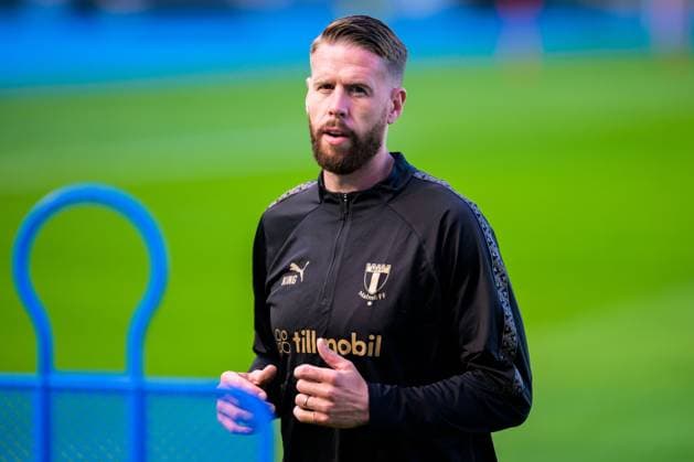 250923 Pontus Jansson during a training session with Malmö FF on September 23, 2025 in Malmö. Photo: Ludvig Thunman BILDBYRAN kod LT LT0728 fotboll football soccer fotball uefa europa league europa league träning practice training malmö ff bbeng Copyright: LUDVIGxTHUNMAN BB250923LT023