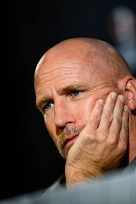 250923 Head coach Henrik Rydström of Malmö FF at a press conference, PK, Pressekonferenz on September 23, 2025 in Malmö. Photo: Ludvig Thunman BILDBYRAN kod LT LT0729 fotboll football soccer fotball uefa europa league europa league presskonferens press conference malmö ff bbeng Copyright: LUDVIGxTHUNMAN BB250923LT042