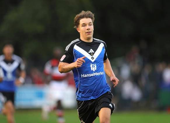Foto : Moritz Reimers (HSV) Fussball Regionalliga Nord , am Fr. 19.09.2025 Altona 93 - Hamburger SV II *** Photo Moritz Reimers HSV Soccer Regionalliga Nord , on Fri 19 09 2025 Altona 93 Hamburger SV II