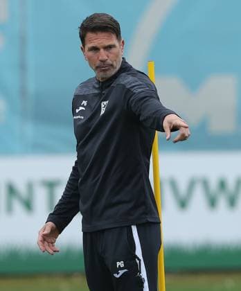 23.09.2025, TSV 1860 Training, Gruenwalderstrasse Muenchen, Fussball, im Bild: Patrick Gloeckner (TSV 1860 Muenchen)