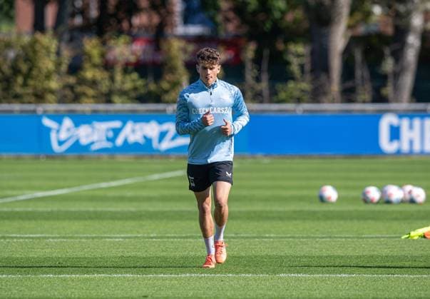 Fussball, Herren, Saison 2025 26, 2. Bundesliga, Hertha BSC, Training, Janne Berner (Hertha BSC), 23.09. 2025,