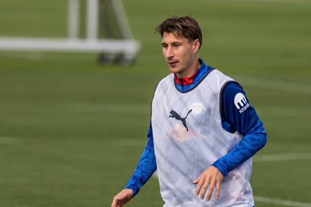 GER, Training RB Leipzig 23.09.2025, Trainingszentrum am Cottaweg, Leipzig, GER, Training RB Leipzig Willi Orban (RB Leipzig 4) Â