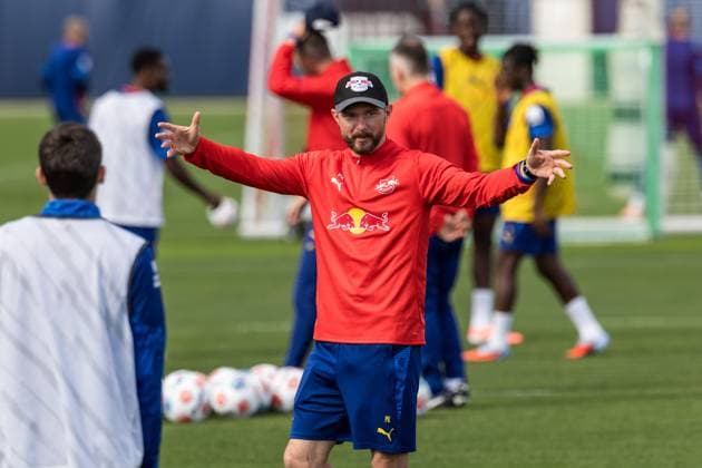 GER, Training RB Leipzig 23.09.2025, Trainingszentrum am Cottaweg, Leipzig, GER, Training RB Leipzig Patrick Kohlmann (Co-Trainer, RB Leipzig) Â