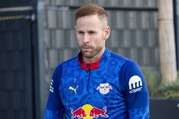 GER, Training RB Leipzig 23.09.2025, Trainingszentrum am Cottaweg, Leipzig, GER, Training RB Leipzig Peter Gulacsi (RB Leipzig 1) Â