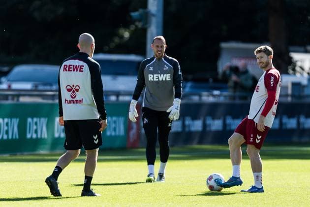 Training 1. FC Köln; 23.09.2025 Florian Kainz (1. FC Köln, 11) am Ball Training 1. FC Köln; Geissbockheim, 23.09.2025 Copyright: xBEAUTIFULxSPORTS Wunderlx