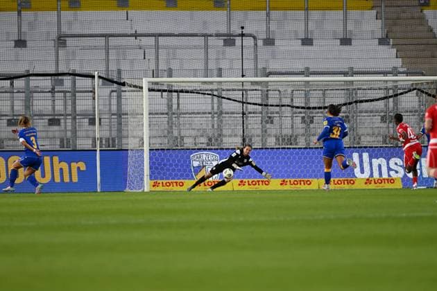 RECORD DATE NOT STATED Frauen Fußball Bundesliga GPFPL FC Carl Zeiss Jena gegen 1. FC Union Berlin 23.09.2025 Copyright: xJoshuaxHildebrandtx