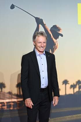 Bernhard LANGER, Golfprofi, Roter Teppich, Red Carpet Show, Ankunft, arrival, Filmpremiere Filmpremiere BERNHARD LANGER - Der Ewige Champion am 23.09.2025 im Cinedom-Kino in Koeln, Â