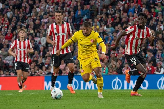 Portu (N8) in action during La Liga game between Athletic de Bilbao and Girona at San Mamés, Bilbao, Spain.  Copyright: xAndresxLopezxSheridanxx xSPPx Sportspressphoto_SPR30433