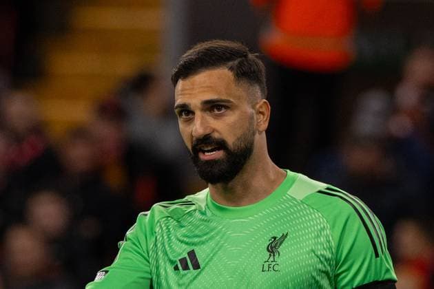 Football - Football League Cup - 3rd Round - Liverpool FC v Southampton FC LIVERPOOL, ENGLAND - Tuesday, September 23, 2025: Liverpool s goalkeeper Giorgi Mamardashvili during the Football League Cup 3rd Round match between Liverpool FC and Southampton FC at Anfield. (Photo by David Rawcliffe Propaganda) LIVERPOOL Anfield MERSEYSIDE ENGLAND  Copyright: xDavidxRawcliffex P2025-09-23-Liverpool_Southampton-19